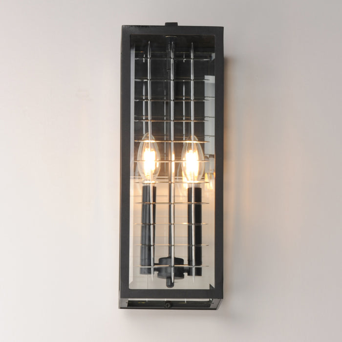 Maxim Magnus 2-Light Outdoor Wall Sconce Model: 30693CLBK