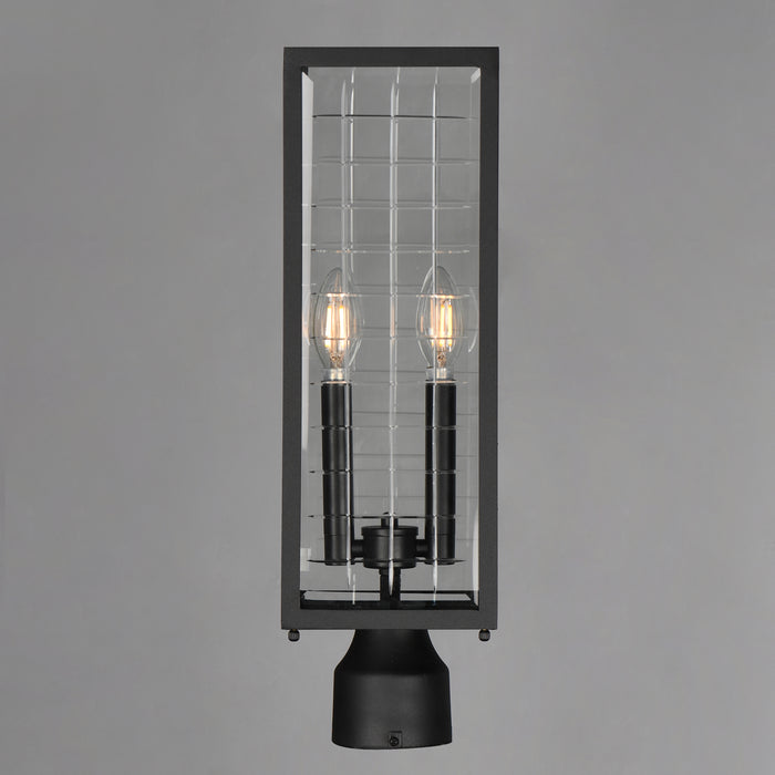 Maxim Magnus Outdoor Post Lantern Model: 30699CLBK