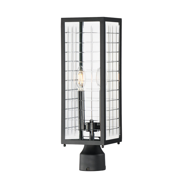 Maxim Magnus Outdoor Post Lantern Model: 30699CLBK