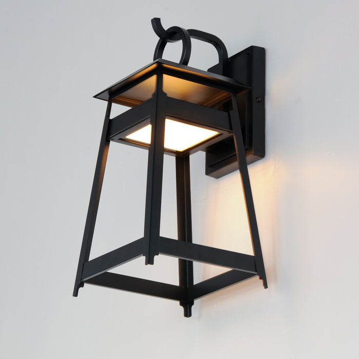 Maxim Pagoda Medium LED Outdoor Sconce Model: 30744BK