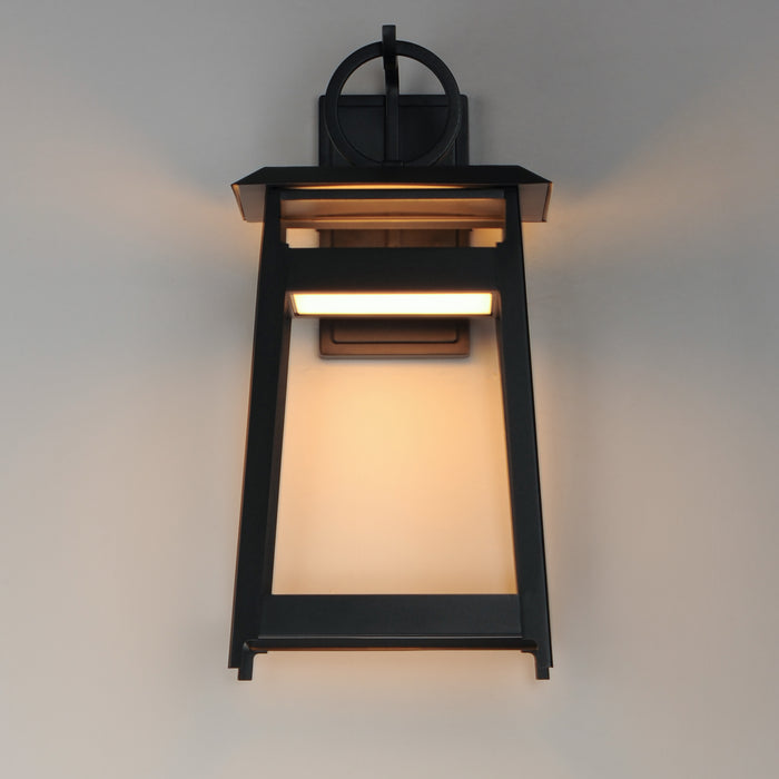 Maxim Pagoda Large LED Outdoor Sconce Model: 30746BK