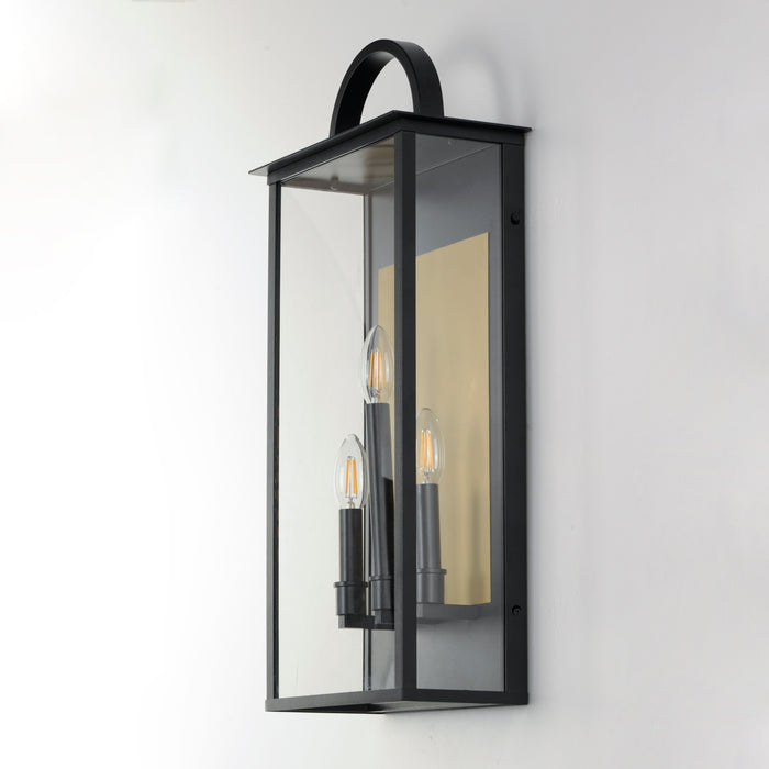 Maxim Manchester 3-Light Large Outdoor Wall Sconce Model: 30756CLBK