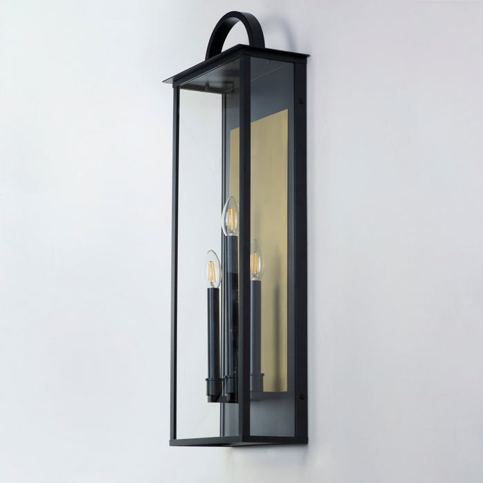 Maxim Manchester 3-Light X-Large Outdoor Wall Sconce Model: 30758CLBK