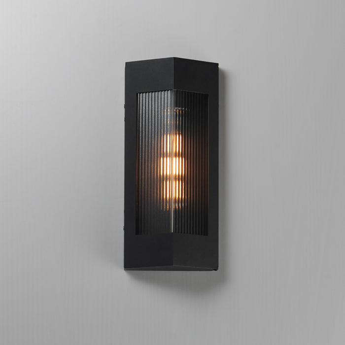 Maxim Triform 14 Outdoor Wall Sconce Model: 30761CRBKAB