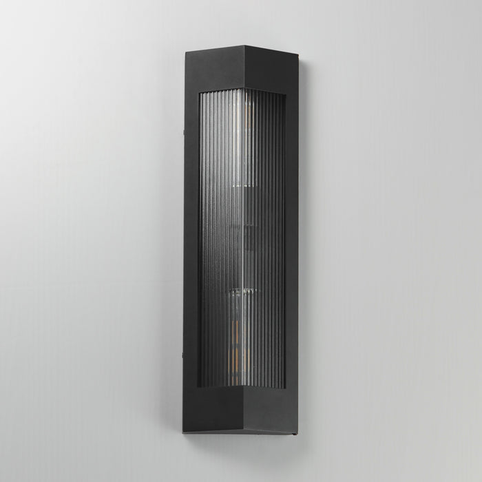 Maxim Triform 20 Outdoor Wall Sconce Model: 30762CRBKAB