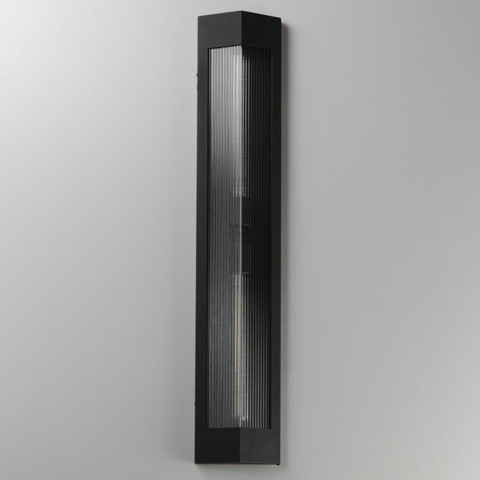 Maxim Triform 32 Outdoor Wall Sconce Model: 30763CRBKAB