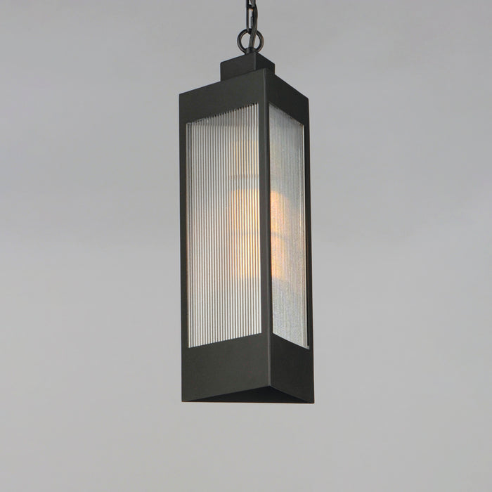 Maxim Triform 7.5 LED Outdoor Pendant Model: 30764CRBKAB