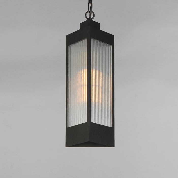 Maxim Triform 7.5 LED Outdoor Pendant Model: 30764CRBKAB