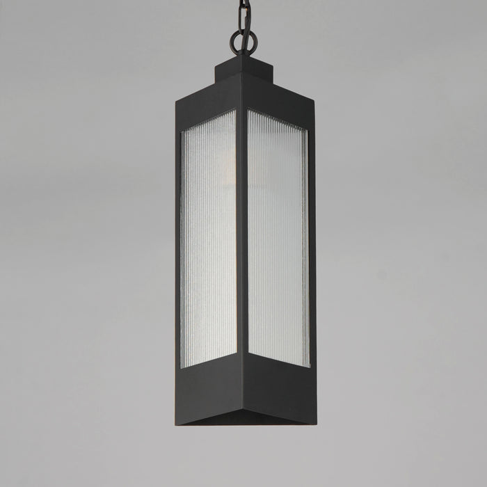 Maxim Triform 7.5 LED Outdoor Pendant Model: 30764CRBKAB