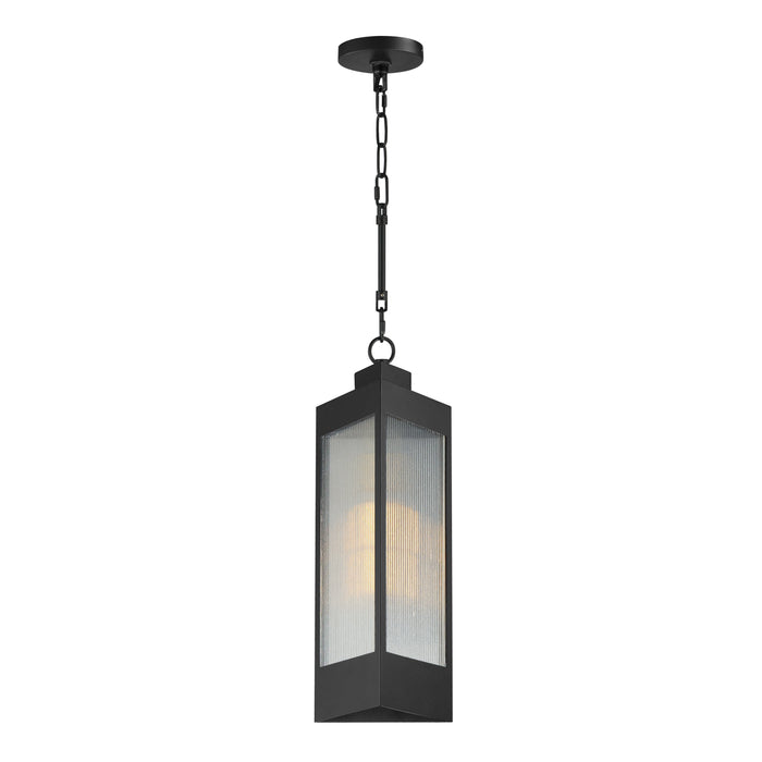 Maxim Triform 7.5 LED Outdoor Pendant Model: 30764CRBKAB