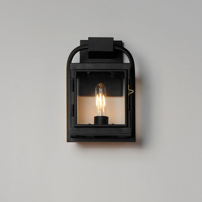 Maxim Bonham Small Outdoor Wall Sconce Model: 30801CLBK