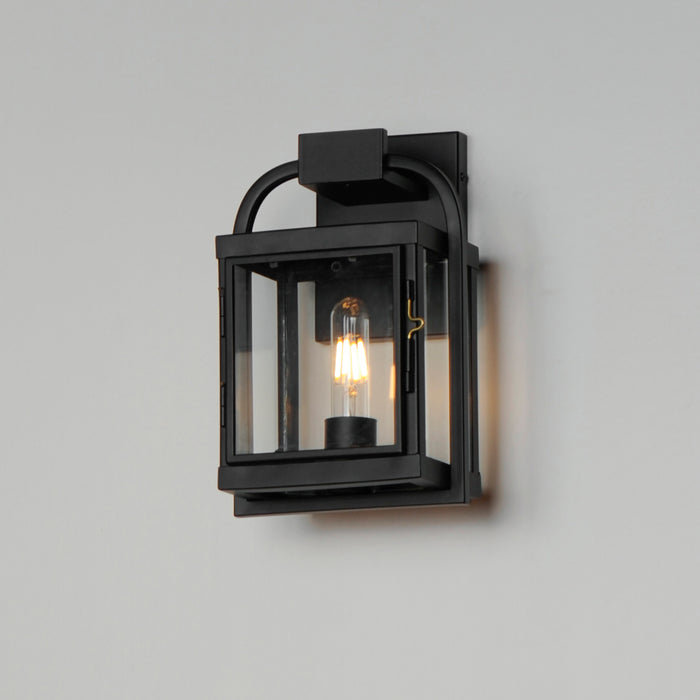 Maxim Bonham Small Outdoor Wall Sconce Model: 30801CLBK