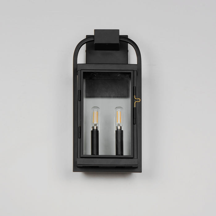 Maxim Bonham Outdoor Wall Sconce Model: 30802CLBK