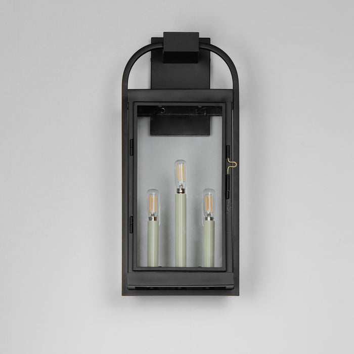 Maxim Bonham Large Outdoor Wall Sconce Model: 30804CLBK