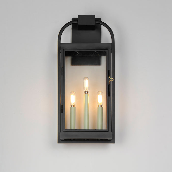 Maxim Bonham Large Outdoor Wall Sconce Model: 30804CLBK