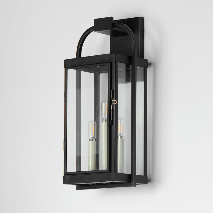 Maxim Bonham Large Outdoor Wall Sconce Model: 30804CLBK