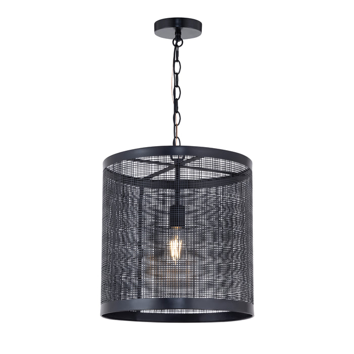 Maxim Hatcher 15 Single Pendant Model: 31222BK