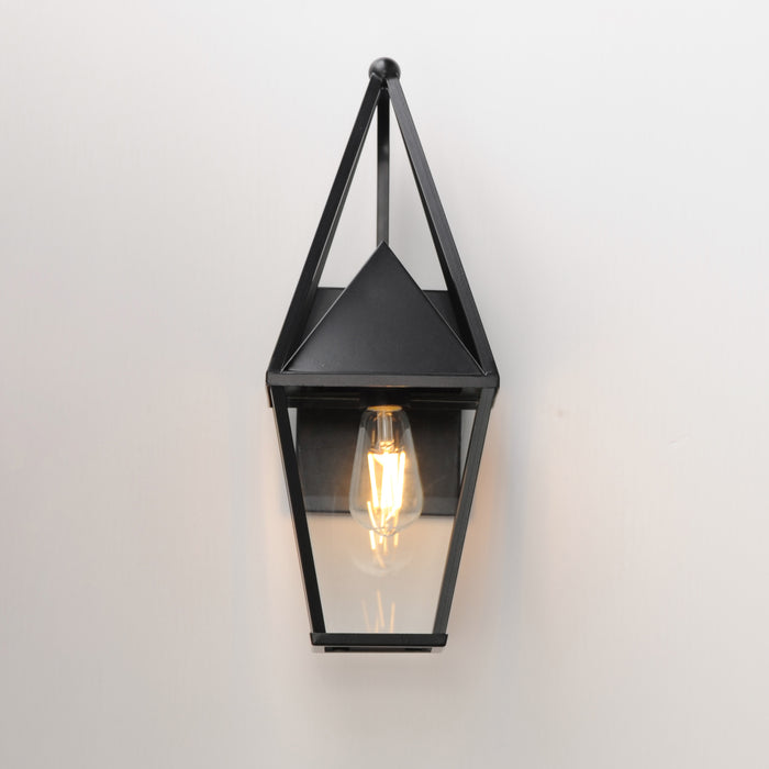 Maxim Bavaria 1-Light Small Outdoor Wall Sconce Model: 3162CLBK