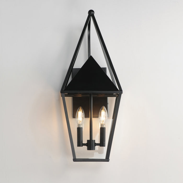 Maxim Bavaria Large 2-Light Outdoor Wall Sconce Model: 3166CLBK