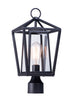 Maxim Artisan 1-Light Outdoor Post Lamp Model: 3171CLBK