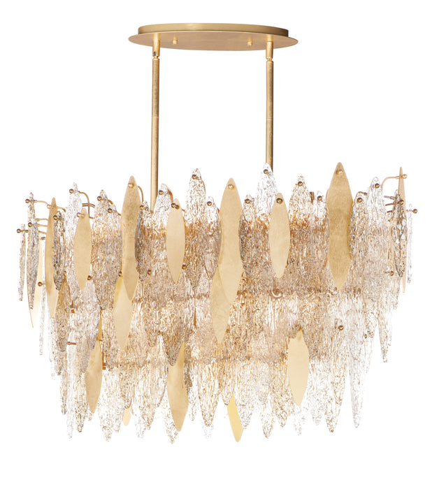 Maxim Majestic 18-Light Linear Chandelier Model: 32326CLCMPGL