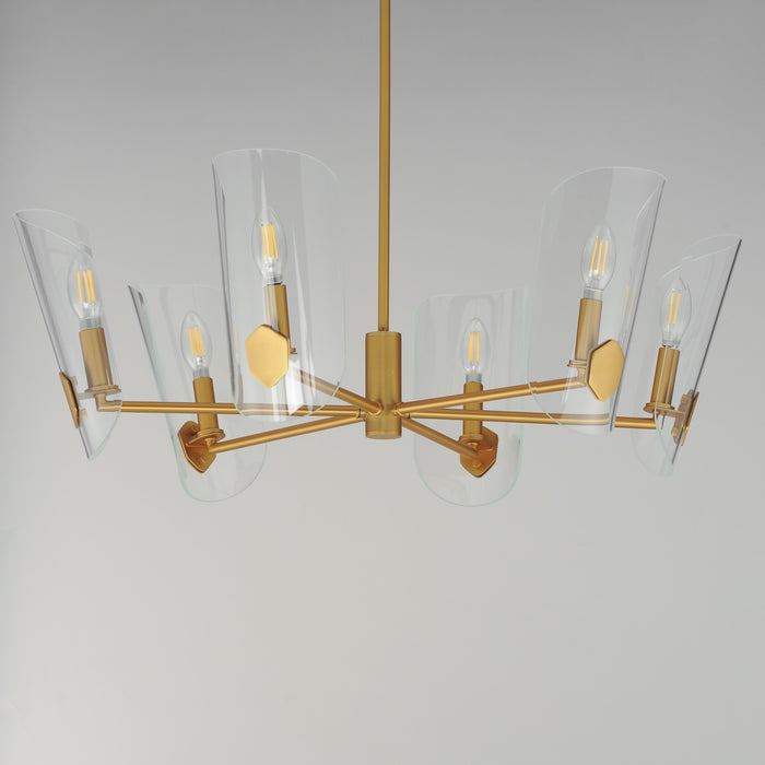 Maxim Armory 6-Light Chandelier Model: 32356CLNAB