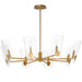 Maxim Armory 8-Light Chandelier Model: 32358CLNAB