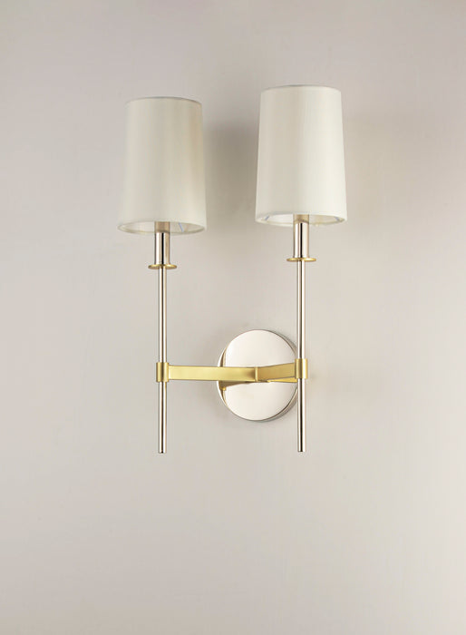 Maxim Uptown 2-Light Wall Sconce Model: 32392OFSBRPN