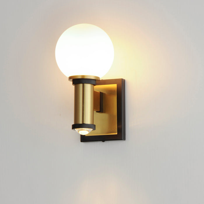 Maxim San Simeon 2-Light LED Wall Sconce Model: 32482SWBKNAB