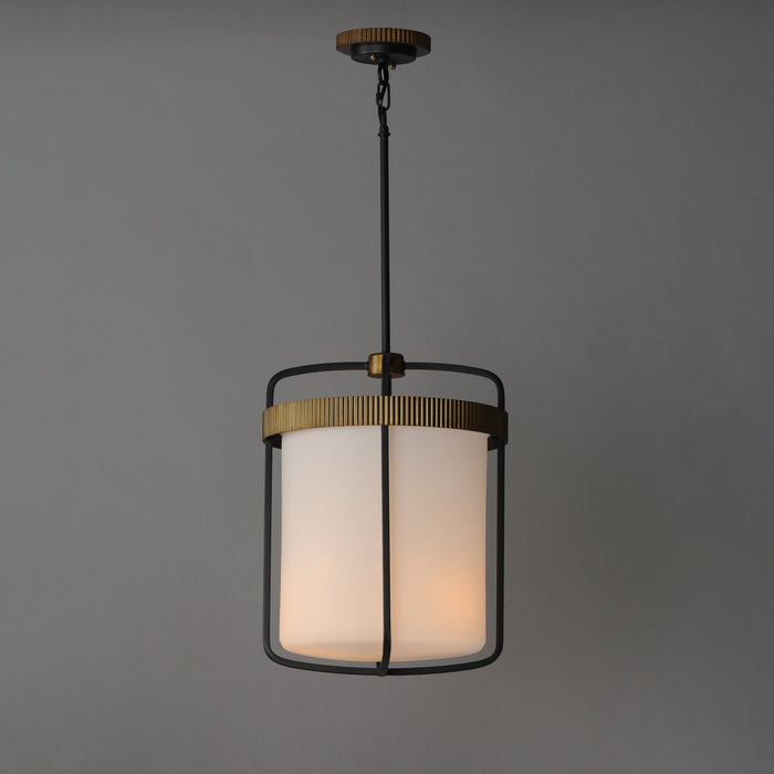 Maxim Ruffles 3-Light Pendant Model: 32653SWBKAB