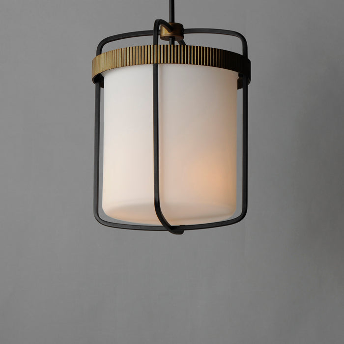 Maxim Ruffles 3-Light Pendant Model: 32653SWBKAB