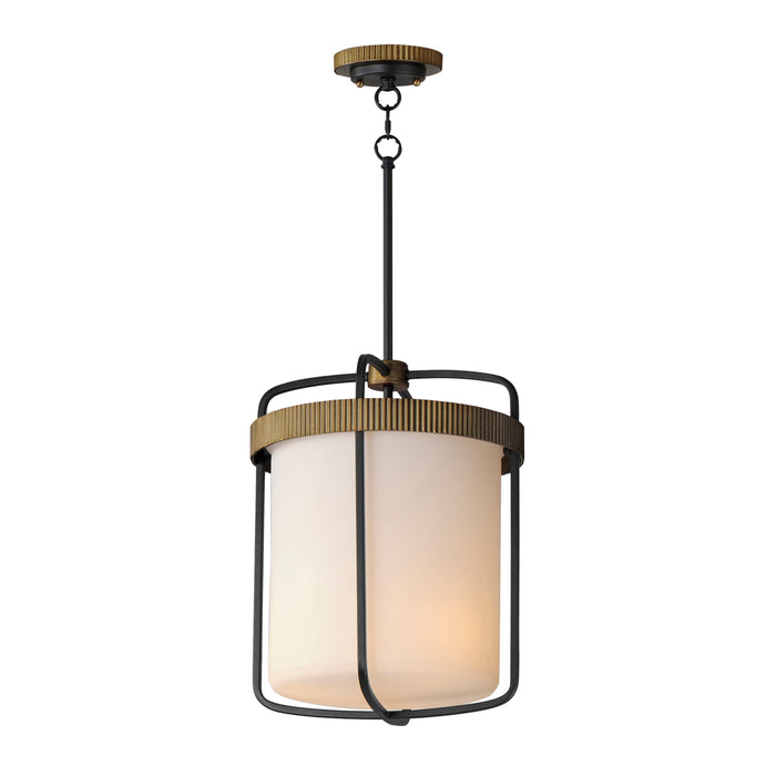 Maxim Ruffles 3-Light Pendant Model: 32653SWBKAB