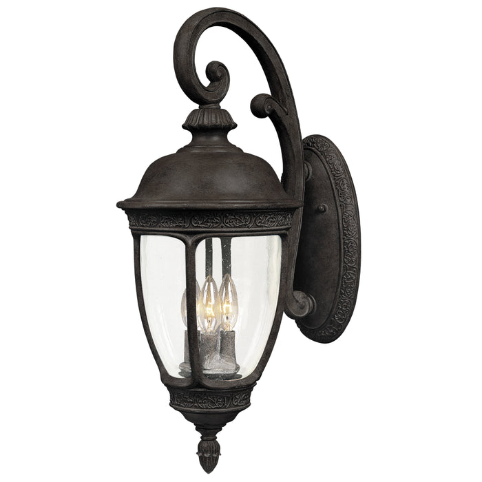 Maxim Knob Hill Cast 3-Light Outdoor Wall Lantern Model: 3464CDSE