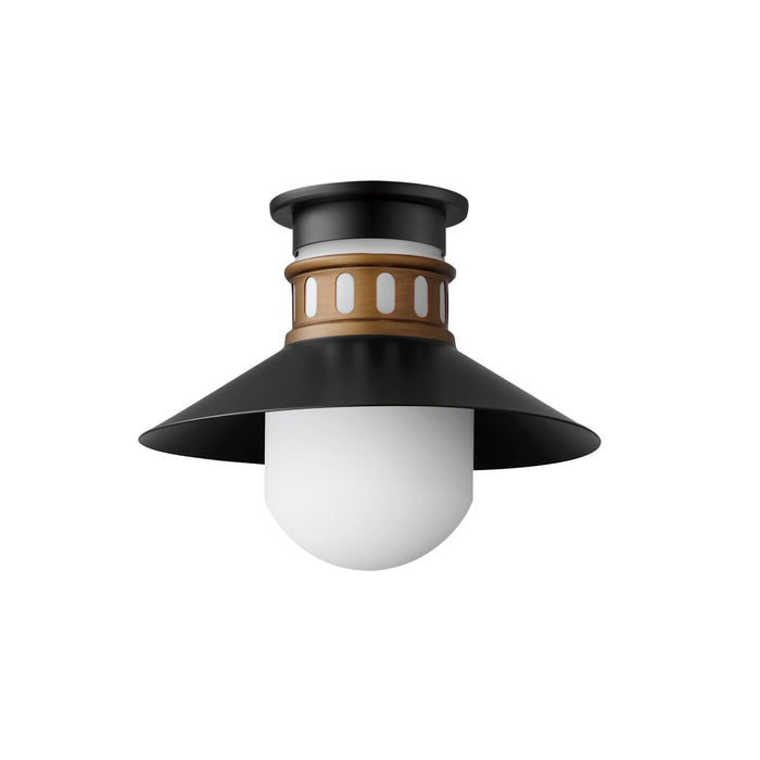 Maxim Admiralty 1-Light Outdoor Flush Mount Model: 35120SWBKAB