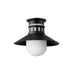 Maxim Admiralty 1-Light Outdoor Flush Mount Model: 35120SWBK