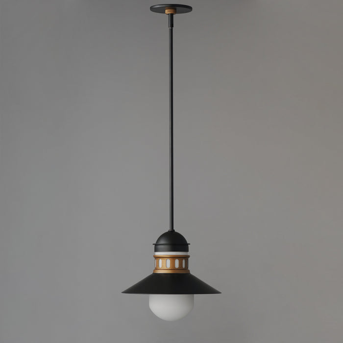 Maxim Admiralty 1-Light Outdoor Pendant Model: 35121SWBKAB