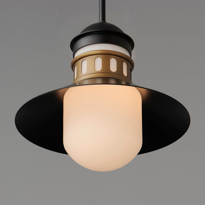 Maxim Admiralty 1-Light Outdoor Pendant Model: 35121SWBKAB