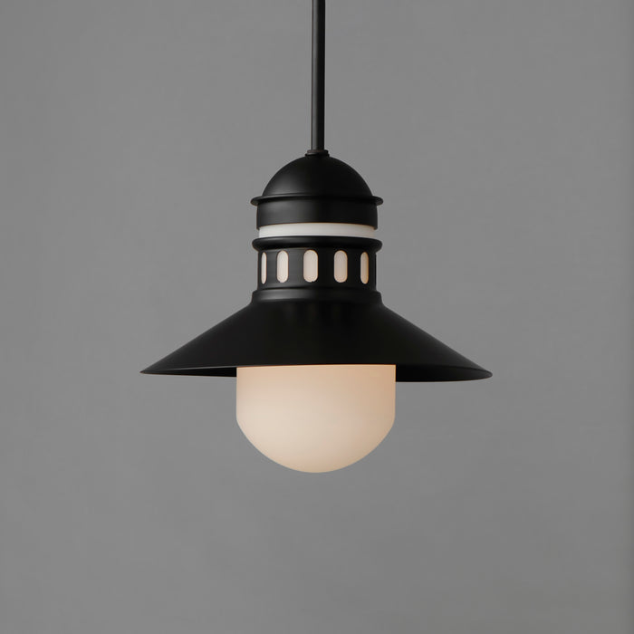 Maxim Admiralty 1-Light Outdoor Pendant Model: 35121SWBK