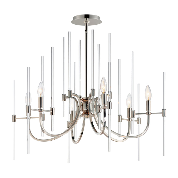 Maxim Divine 6-Light Chandelier Model: 38407CLPN