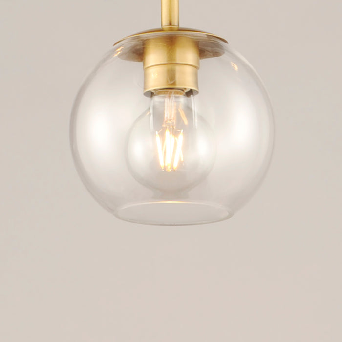 Maxim Branch 4-Light Pendant Model: 38414CLNAB