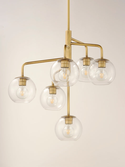 Maxim Branch 6-Light Pendant Model: 38416CLNAB