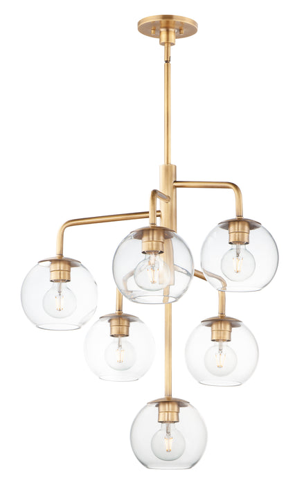 Maxim Branch 6-Light Pendant Model: 38416CLNAB