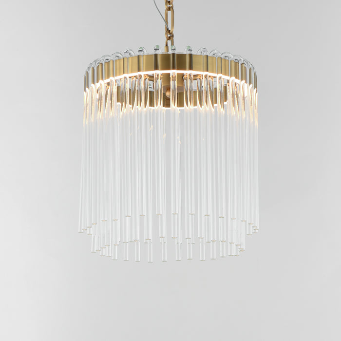 Maxim Jolie 11 LED Pendant Model: 38421CLNAB