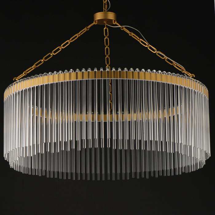 Maxim Jolie 34 LED Pendant Model: 38423CLNAB