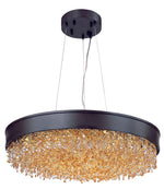 Maxim Mystic 16-Light LED Pendant Model: 39655SHBZ