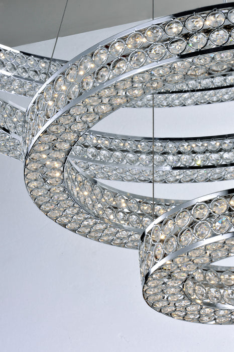 Maxim Eternity 4 Tier 40 LED Chandelier Model: 39778BCPC