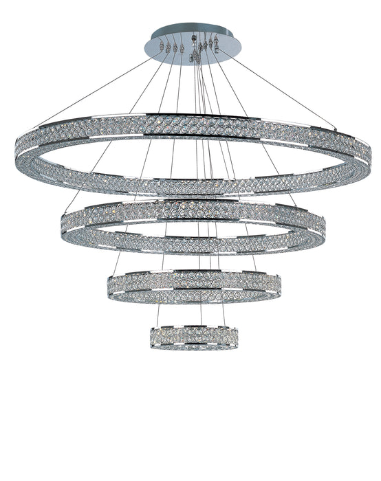 Maxim Eternity 4 Tier 40 LED Chandelier Model: 39778BCPC