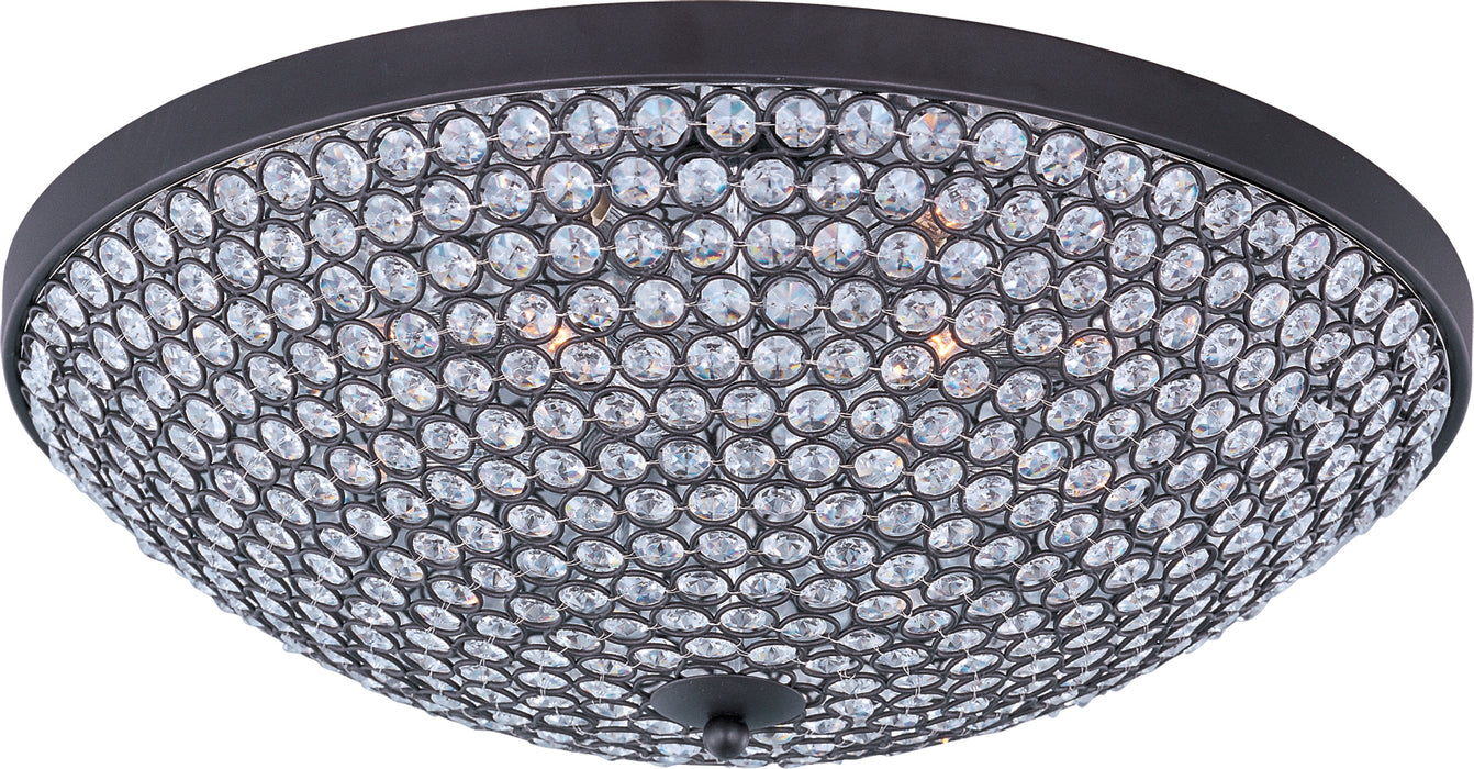 Maxim Glimmer 6-Light Flush Mount Model: 39872BCBZ