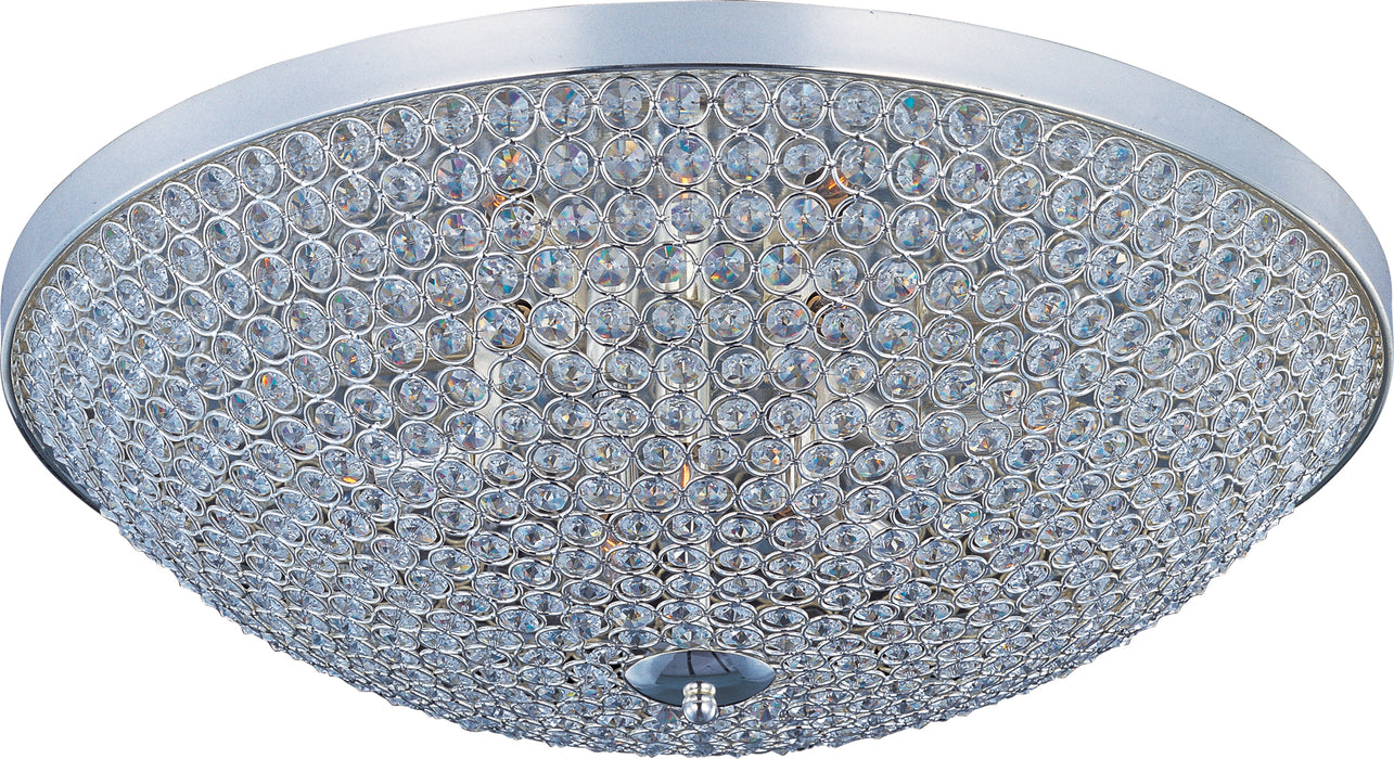 Maxim Glimmer 6-Light Flush Mount Model: 39872BCPS