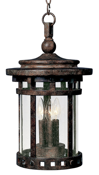 Maxim Santa Barbara VX 3-LT Outdoor Hanging Lantern Model: 40039CDSE